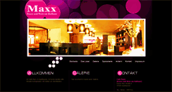 Desktop Screenshot of cafe-maxx.de